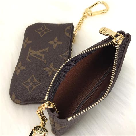 louis vuitton coin purse keyring|authentic louis vuitton key pouch.